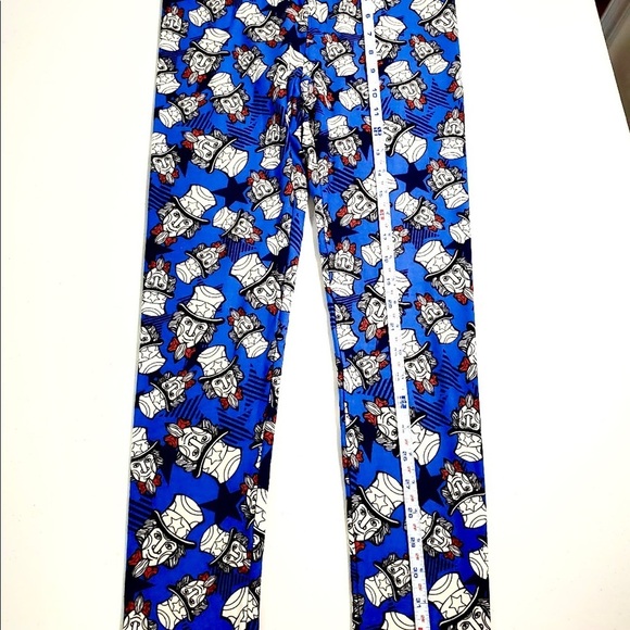 Lularoe blk Lynnae sz:XS with Uncle Sam leggings sz:OSFA - Picture 4 of 7